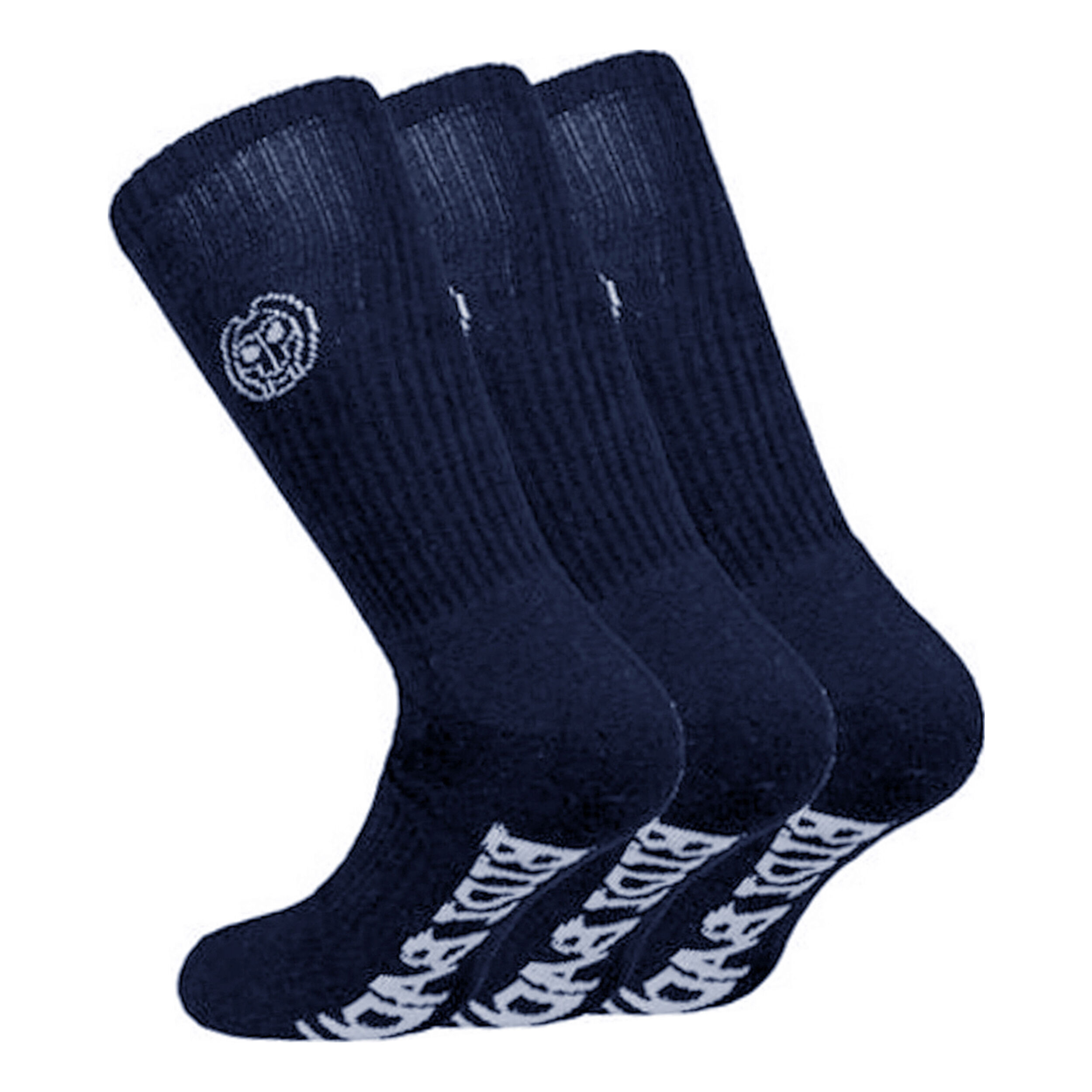 Don Carlito Crew Move Tennissocken 3er Pack - Dunkelblau, Weiß