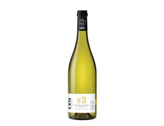 Uby N°3 Colombard Sauvignon Sud-Ouest Côtes de Gascogne