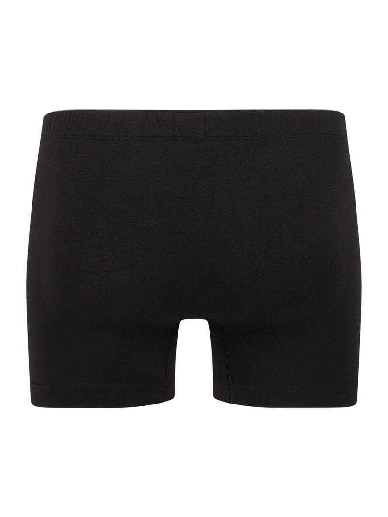 T-Shirt mit V-Ausschnitt im 2er-Pack Modell 'PURE COTTON' in schwarz