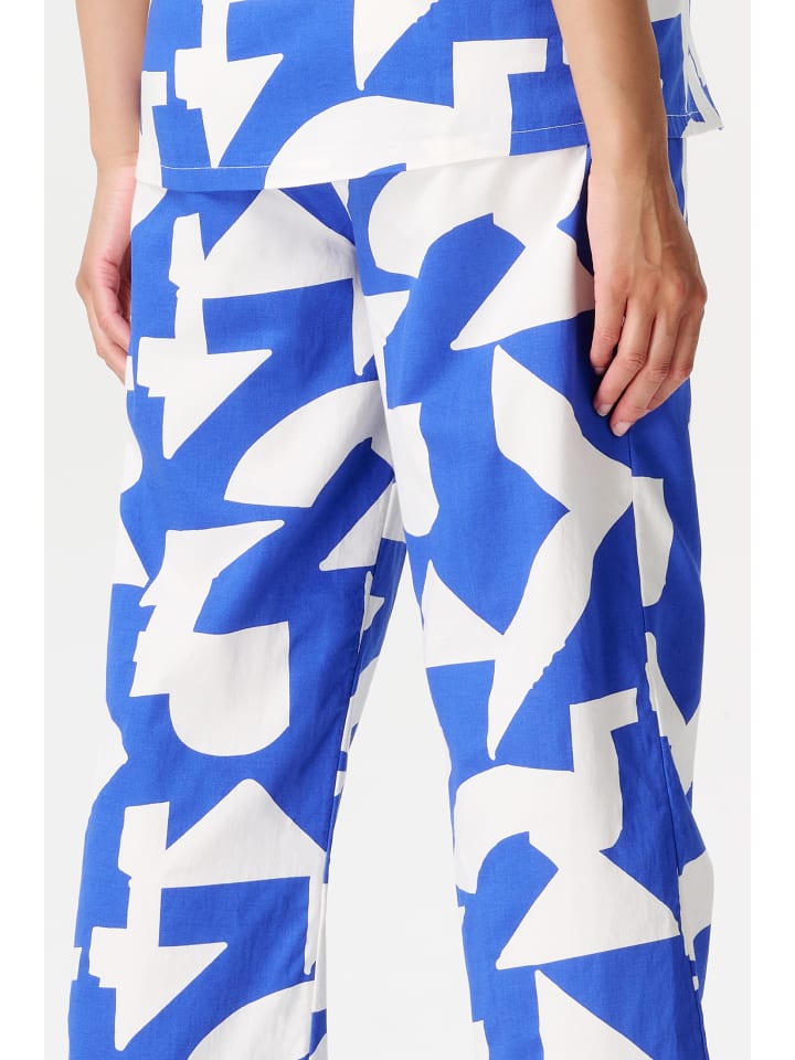 Noppies Casual Hose Mesa in Graphic Blue Print günstig kaufen
