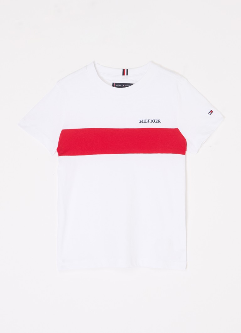 Tricou Tommy Hilfiger cu logo brodat