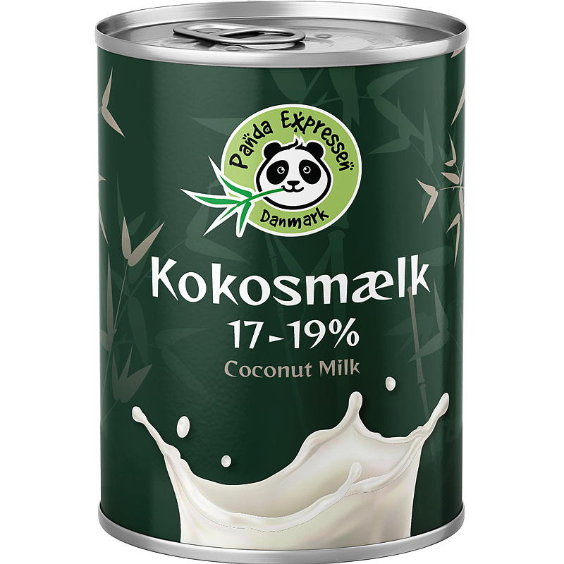 Panda Expressen Kokosmelk 400 ml 17-19% fett, Panda Expressen