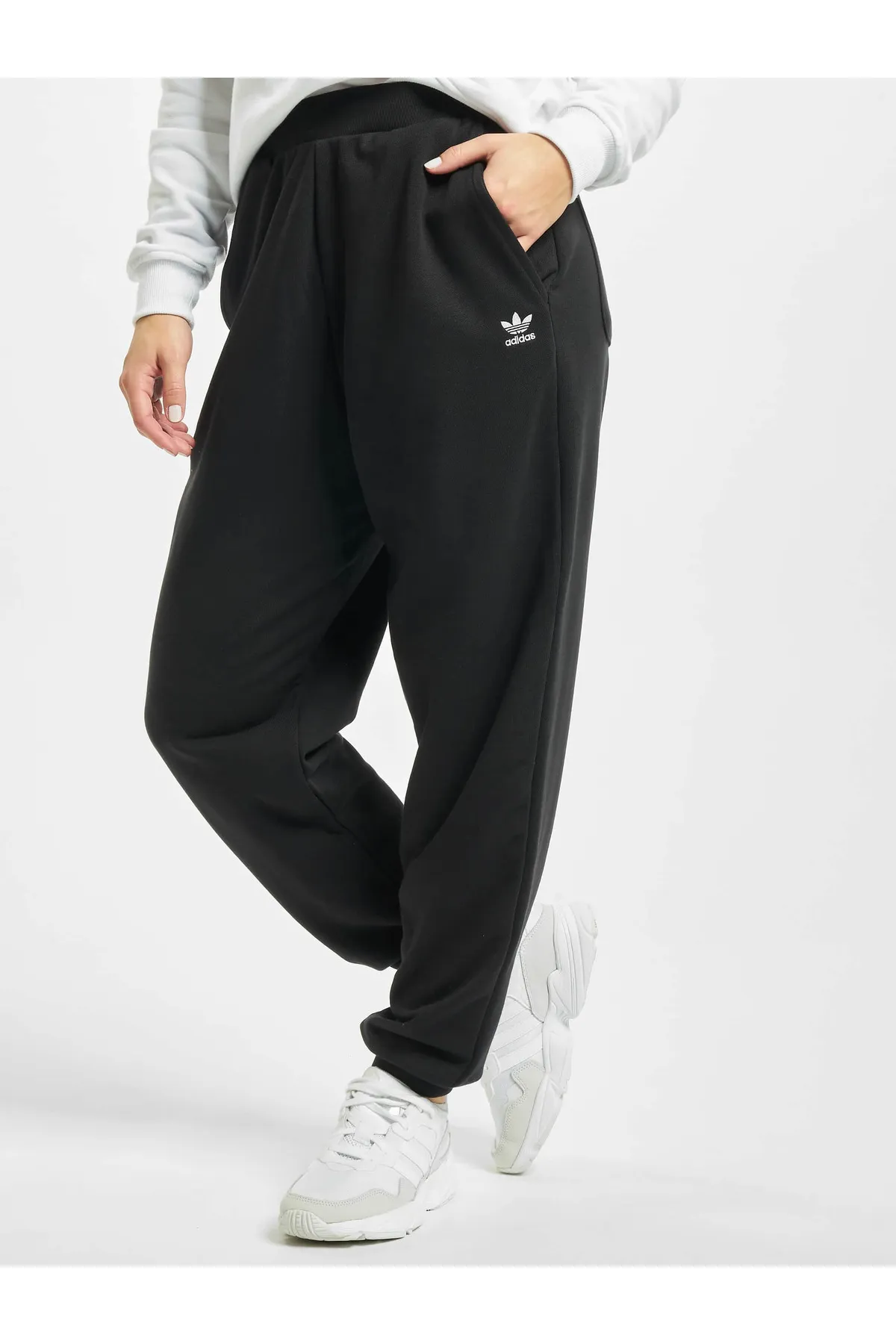 adidas  Jogginghose - Schwarz - Straight