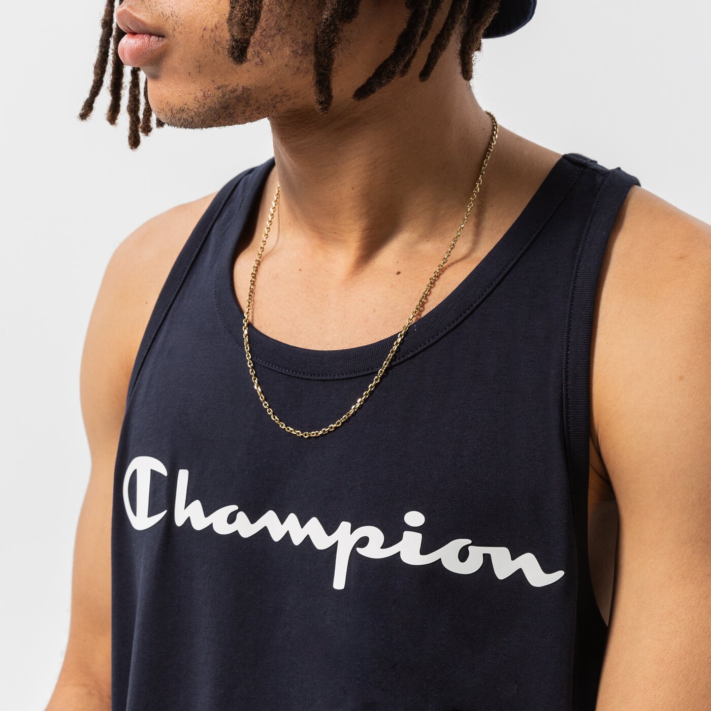 CHAMPION TANK TANK TOP Dunkelblau