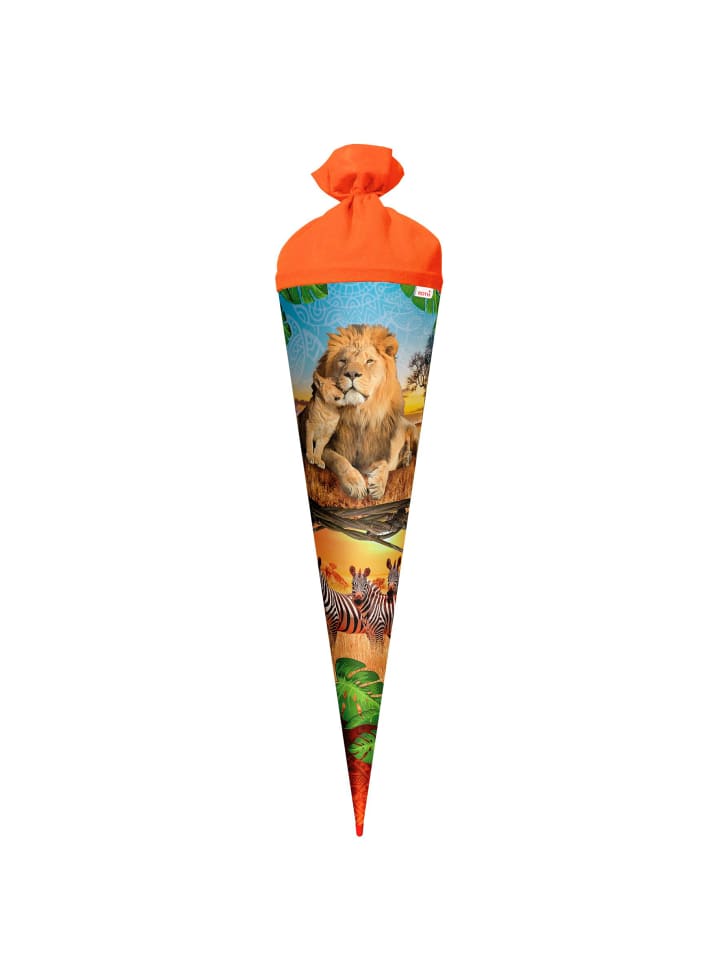 ROTH Schultüte groß Löwe 70 cm in Orange günstig kaufen onesize