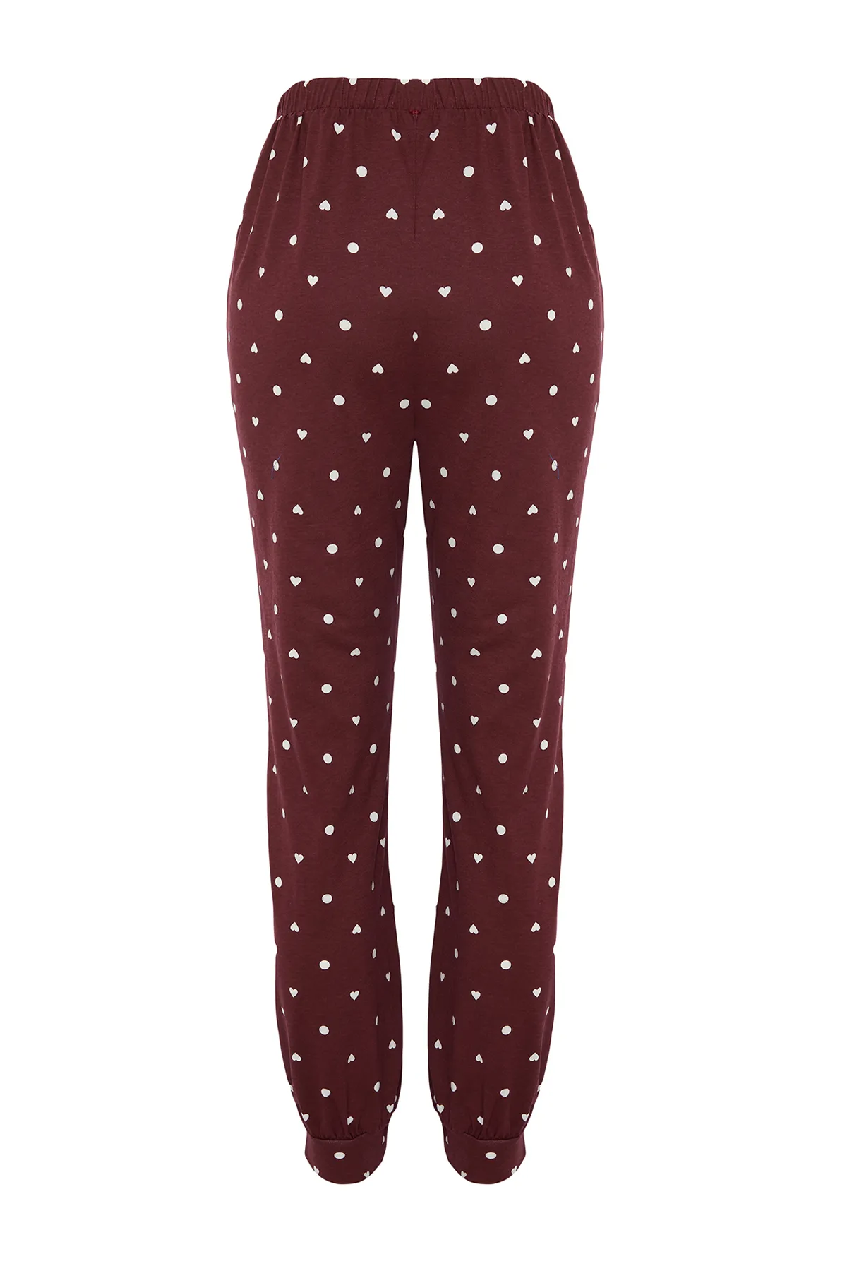 Trendyol Collection  Pyjamahose - Bordeaux - Jogger