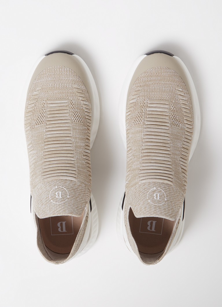 Boggi Milano Willow sneaker with knitted upper