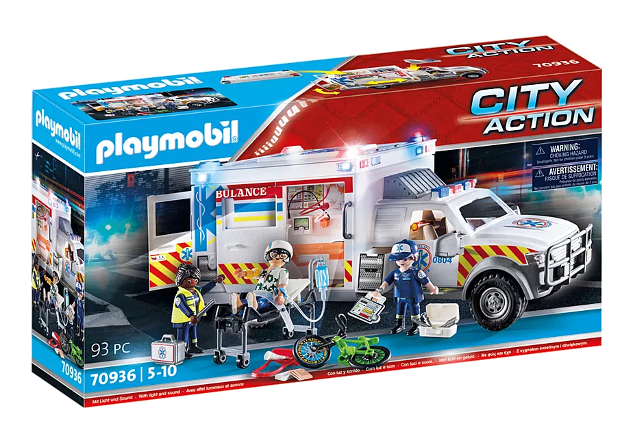 Rettungs-Fahrzeug: US Ambulance