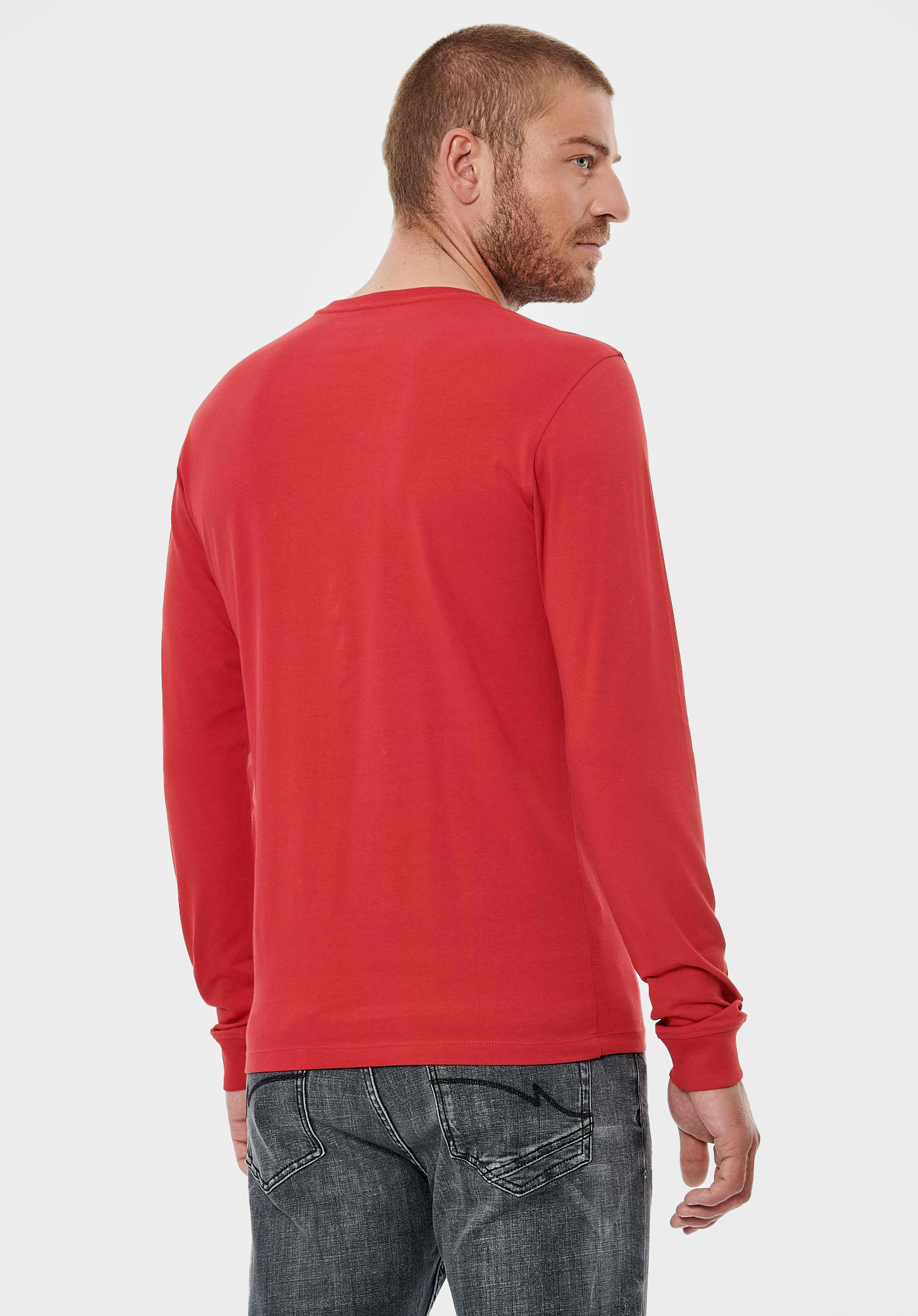TARK   T-shirt rouge homme