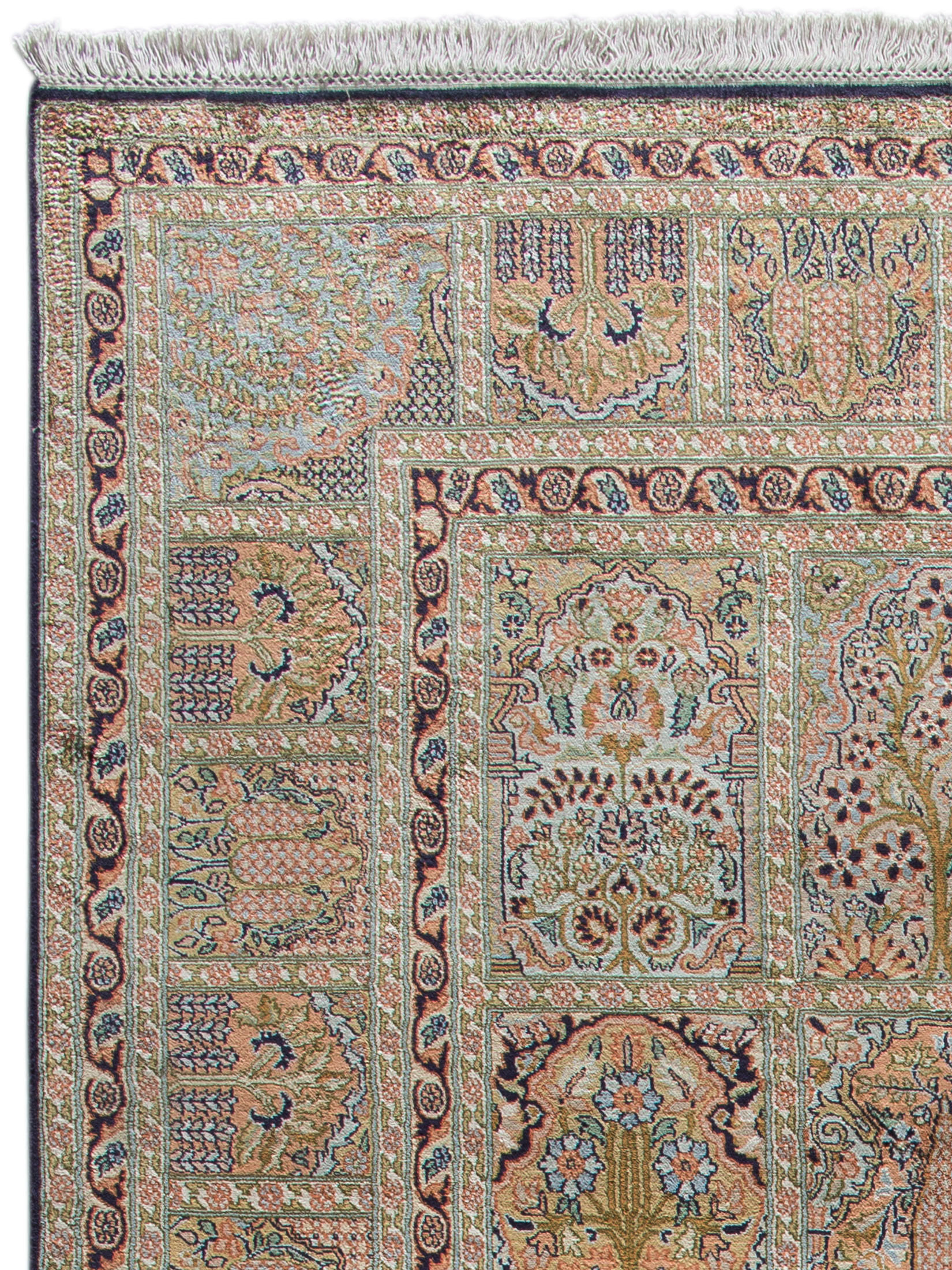 Kaschmir Seide 18/18 ca. 248 x 345 cm, Unikat / Einzelstück