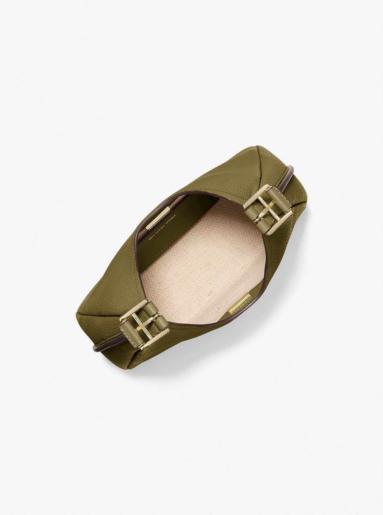 Nolita Liten Hobo Skulderveske i Skinn med Rust – MULBERRY