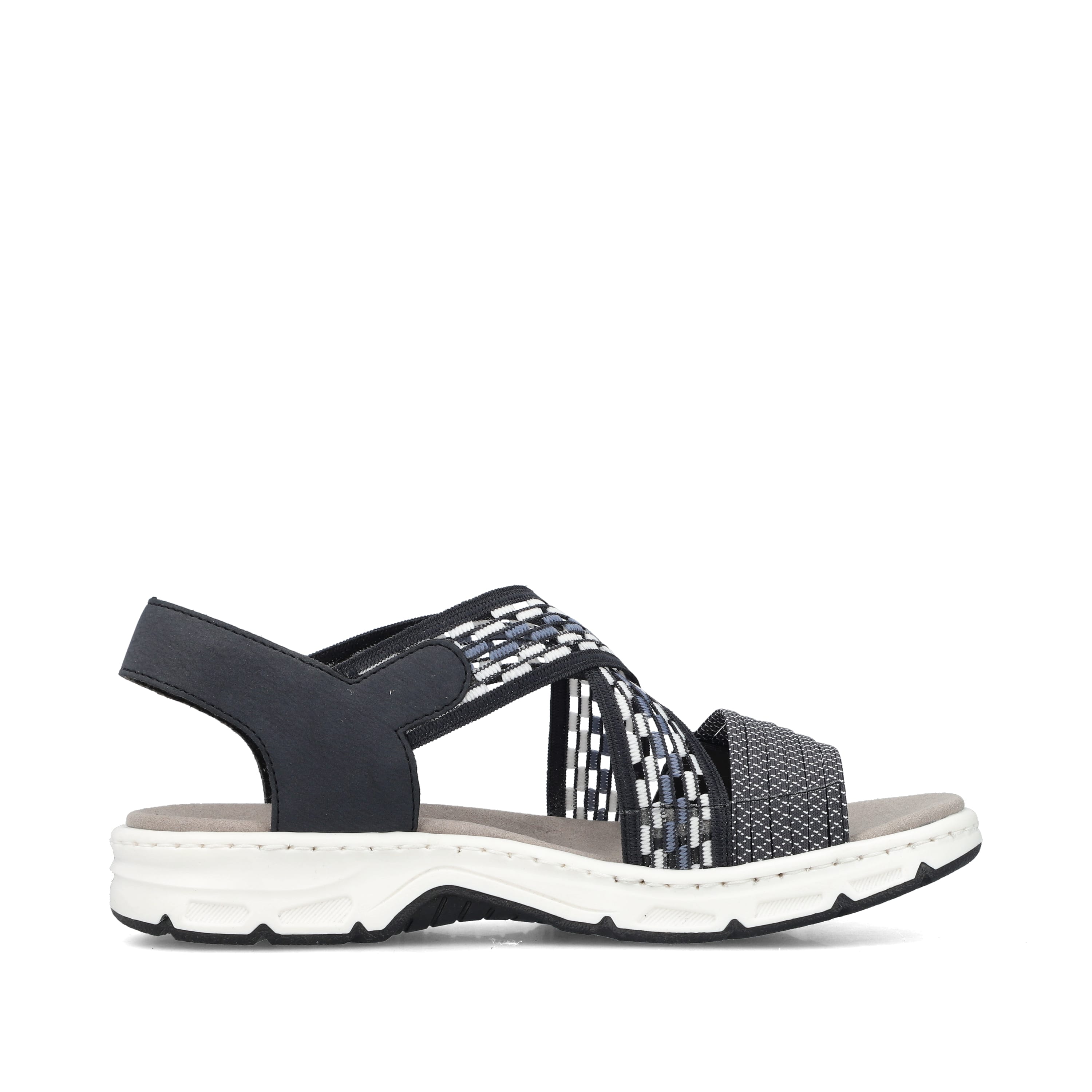 Rieker Damen Trekkingsandalen stahlblau