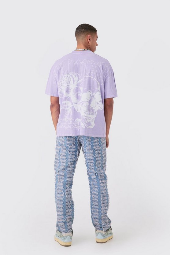 Oversize T-Shirt mit Print