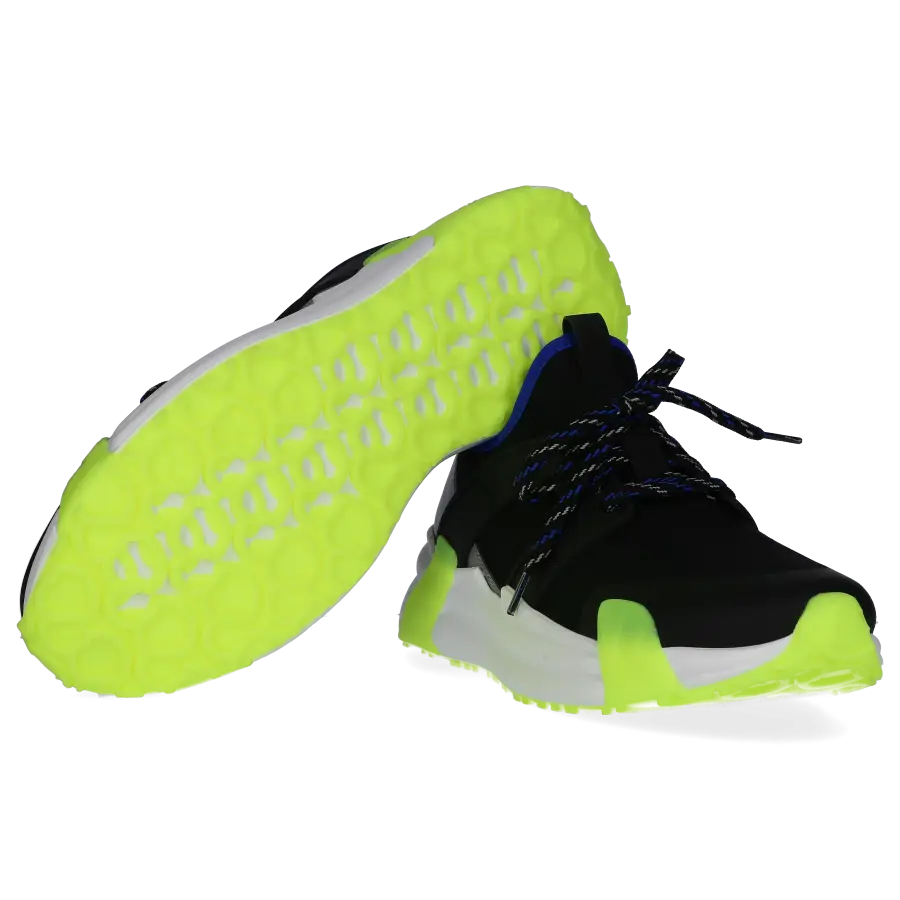 Moncler - Sneaker low LUNAROVE Neopren - schwarz