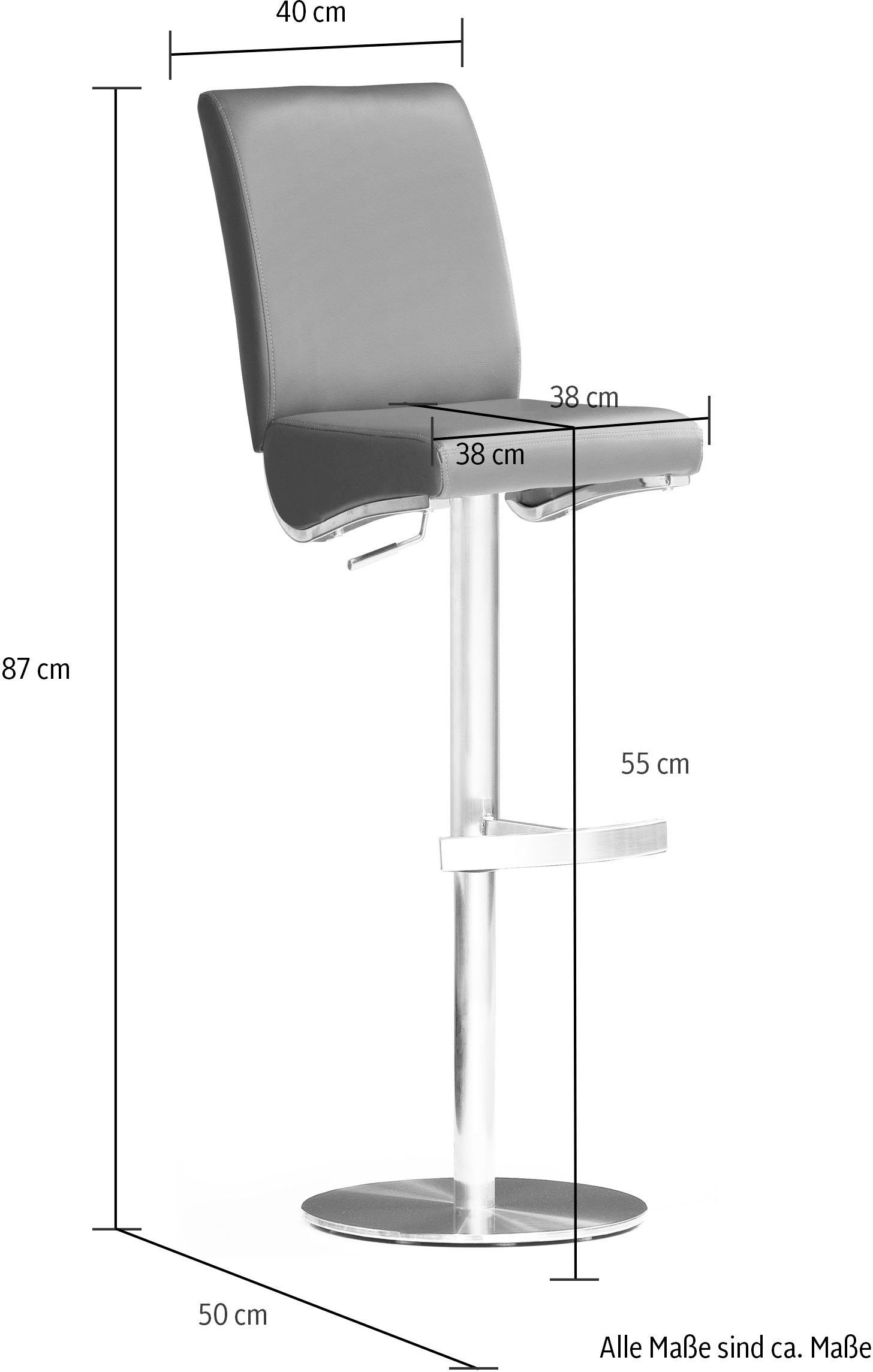 MCA furniture Bistrostuhl BARBECOOL