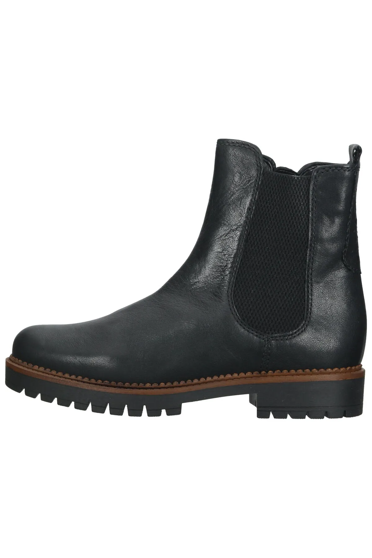 GABOR  Stiefelette - Schwarz - Flacher Absatz