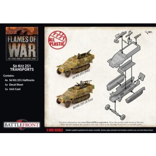 Sd Kfz 251 Transports (Plastic)