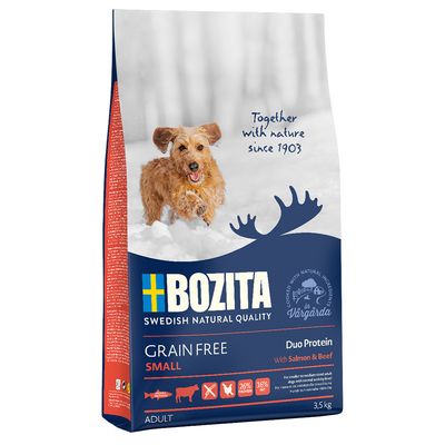 Bozita Grain Free Lachs & Rind für Kleine Hunde