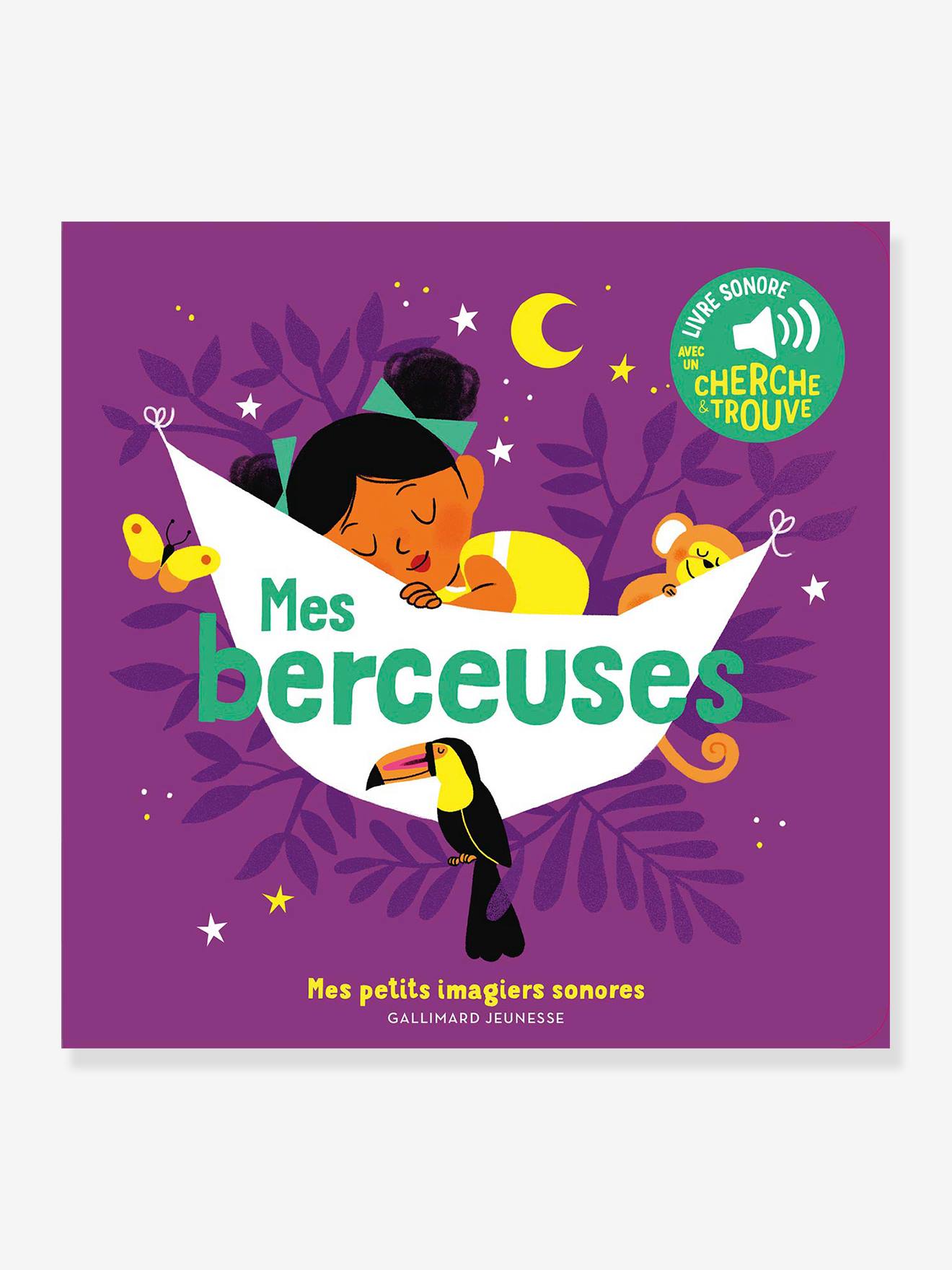 Livre sonore Mes berceuses GALLIMARD JEUNESSE violet