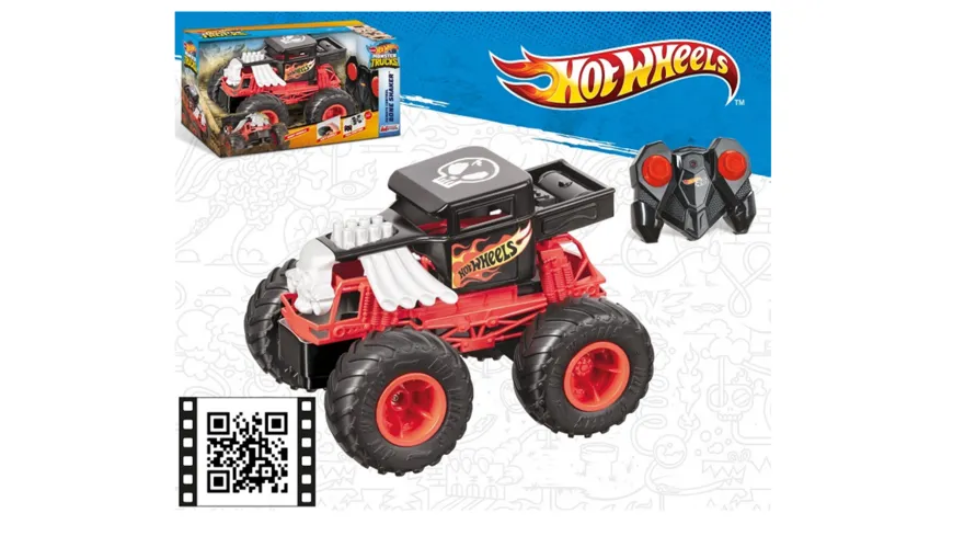 Hot Wheels RC Monster Trucks Bone Shaker