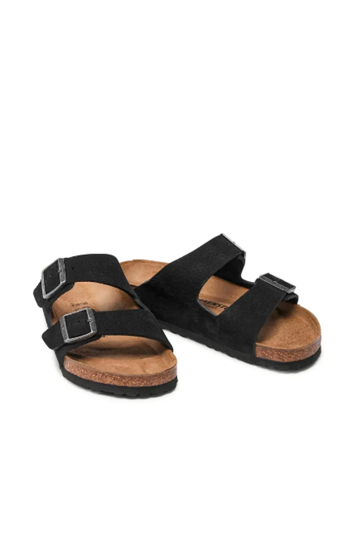 Birkenstock  Pantolette - Schwarz - Flacher Absatz