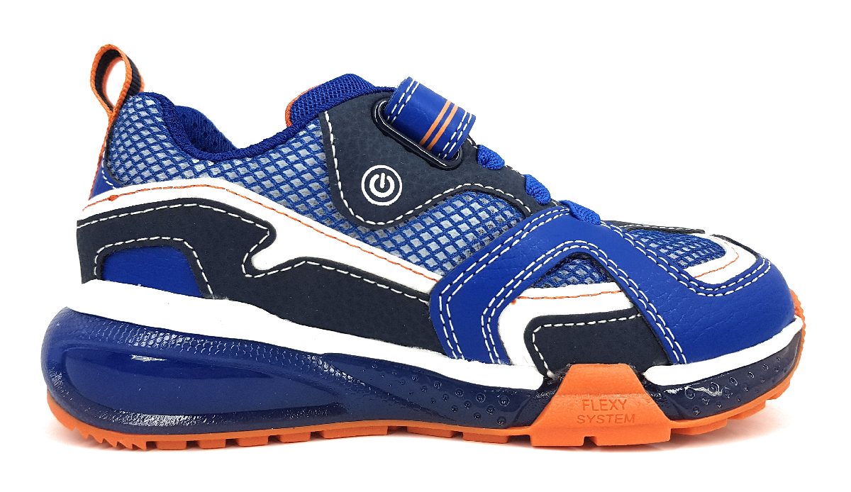 Geox Bayonyc J16FEA-0CE14/C0685 Blau CO685 royal/orange