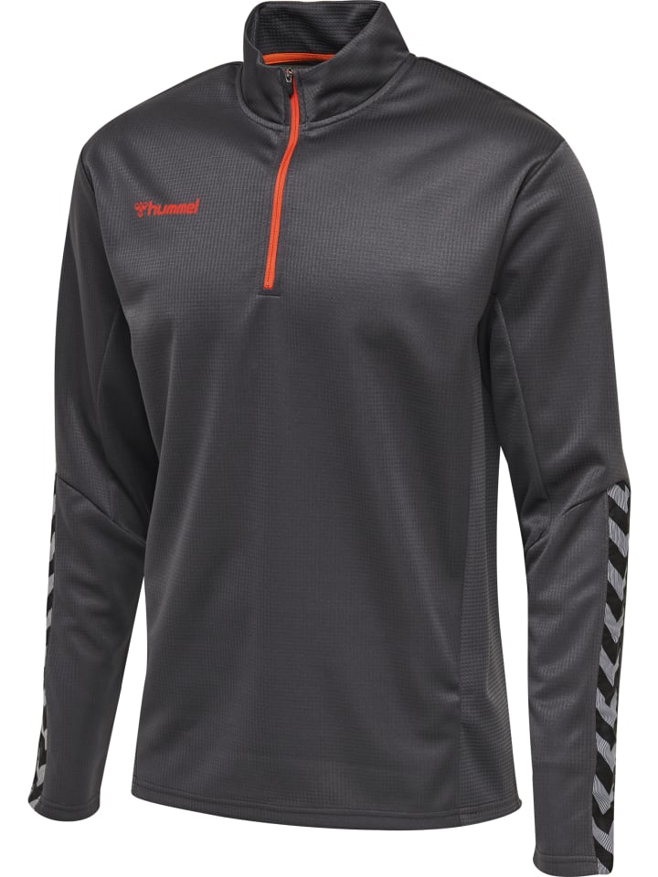 Hummel Hummel Halbreißverschluss Sweatshirt Hmlauthentic Kinder in ASPHALT günstig kaufen