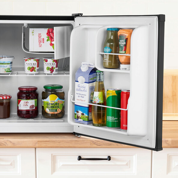 Mini-Kühlschrank (MD 37724), schwarz