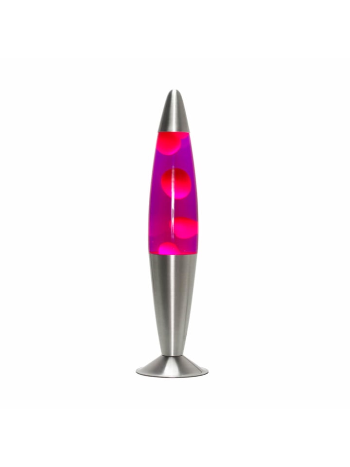 Licht-Erlebnisse Lavalampe EEK G in Silber Lila Rot günstig kaufen onesize