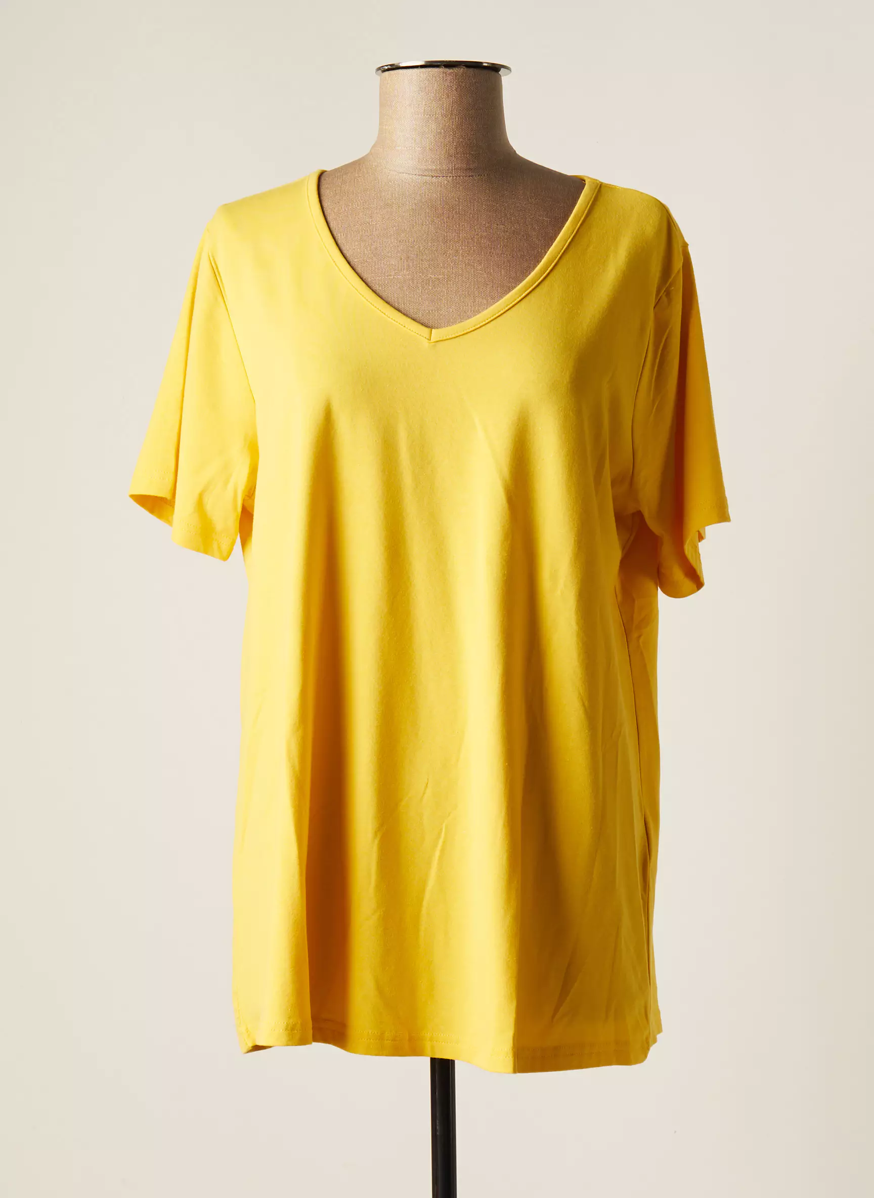 Ciso Tshirts Femme couleur jaune