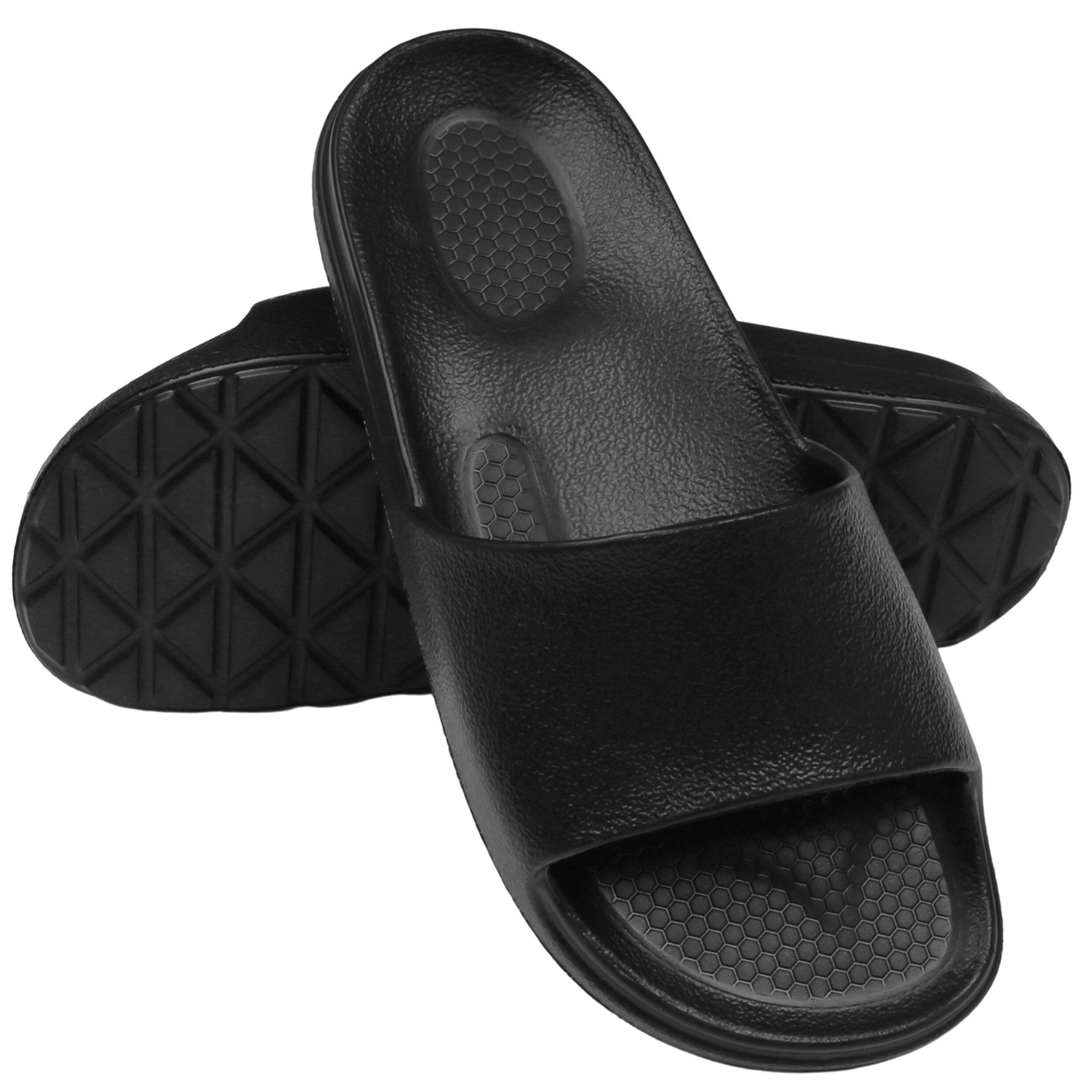 Sarcia.eu Schwarze Damen-Badelatschen BREEZE LEMIGO 41 EU / 7.5 UK Badeschuh
