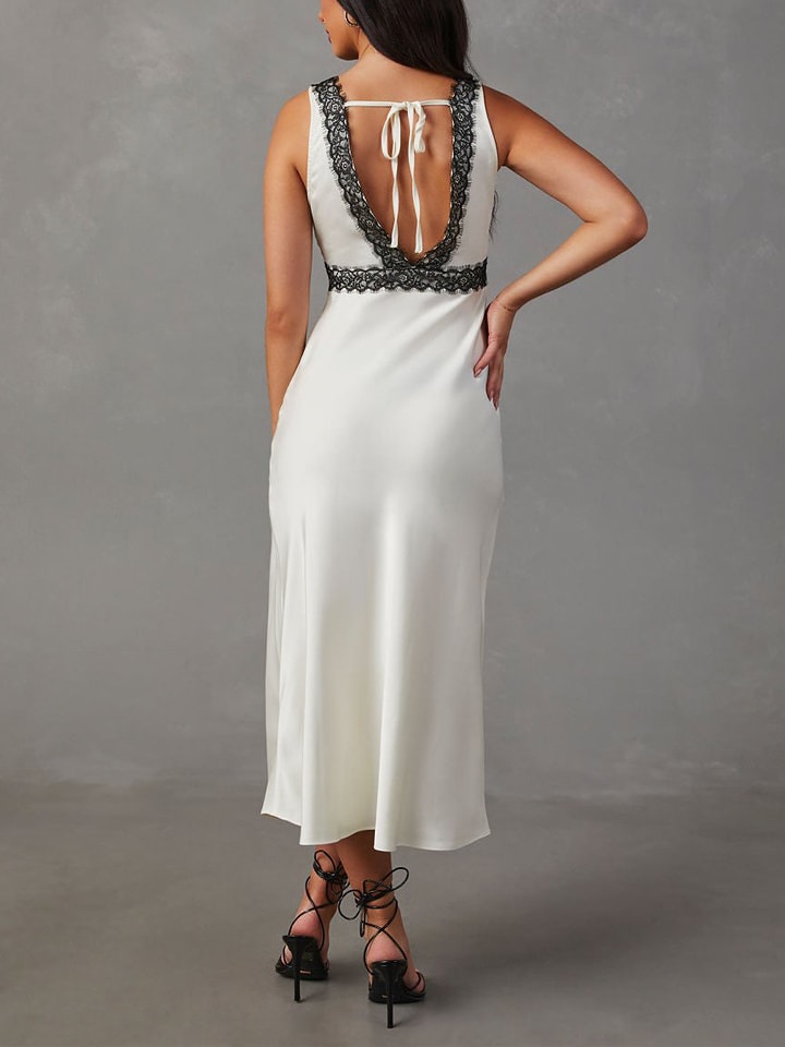 Milan Kiss Kleid in Weiß günstig kaufen