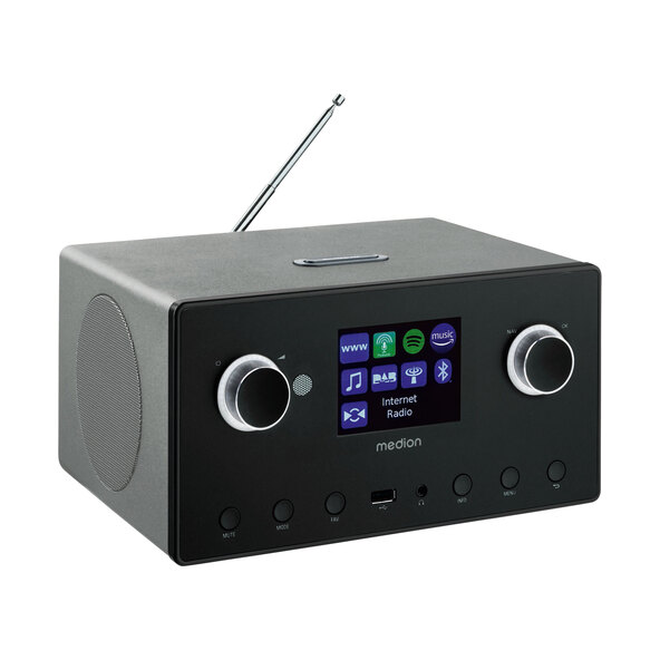 DAB+ Stereo Internet Radio (MD89295), titan