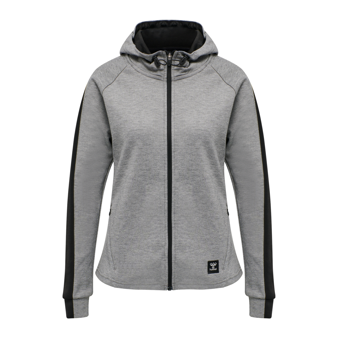 Hummel hmlESSI Kapuzenjacke Damen Grau F2006