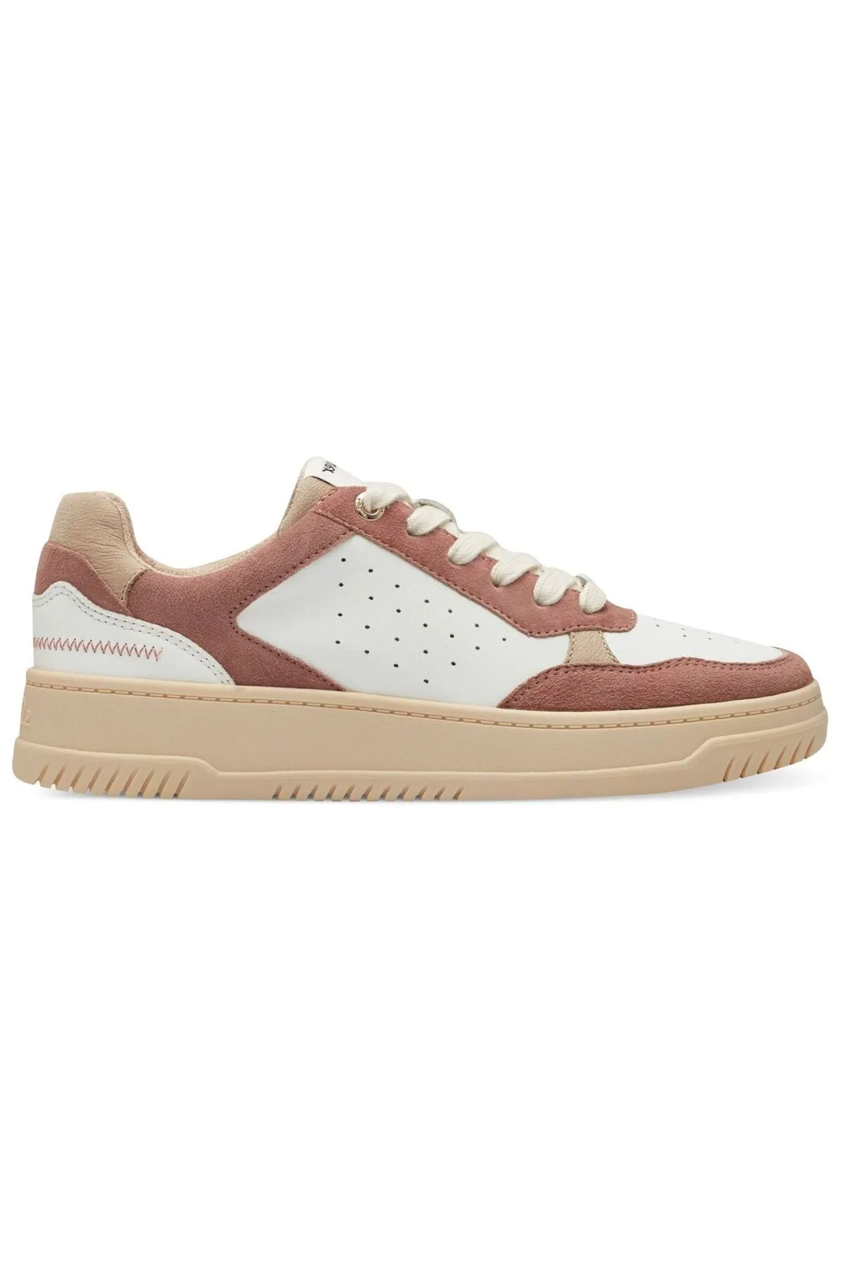 s.Oliver  Sneaker - Rosa - Flacher Absatz