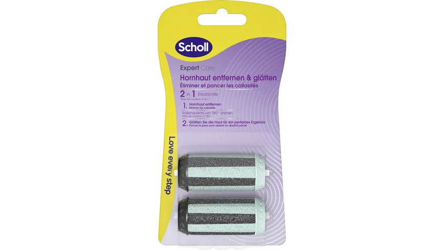 Scholl ExpertCare 2-in-1 Ersatzrollen