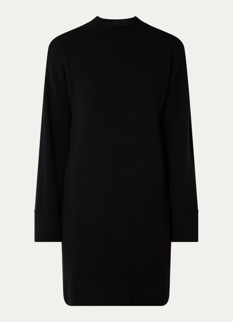 Minivestido de punto Benetton en mezcla de lana