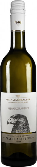 2022 Zeller Abtsberg Gewürztraminer Spätlese lieblich - Weinmanufaktur Gengenbach