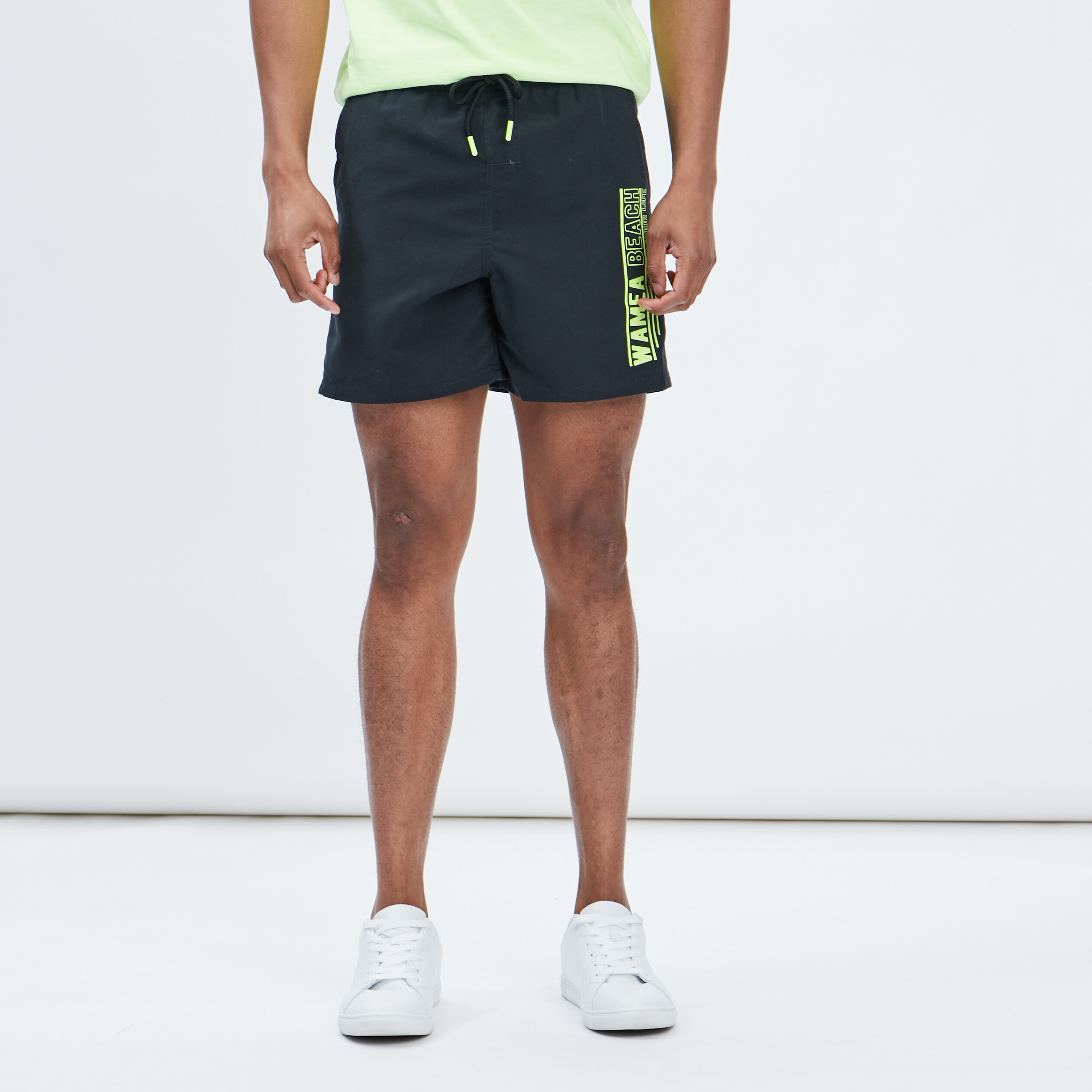 Short de bain jaune homme | La Halle