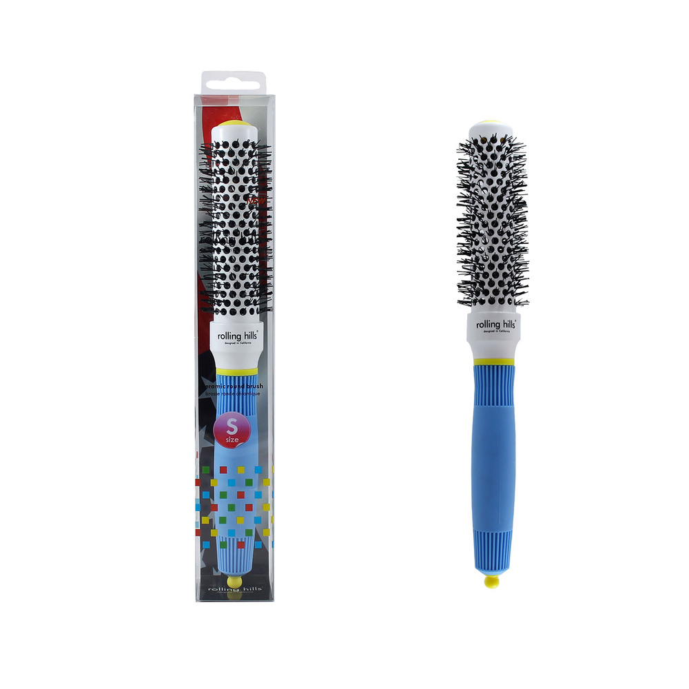 rolling hills Ceramic Round Brush Size S Brosse ronde céramique