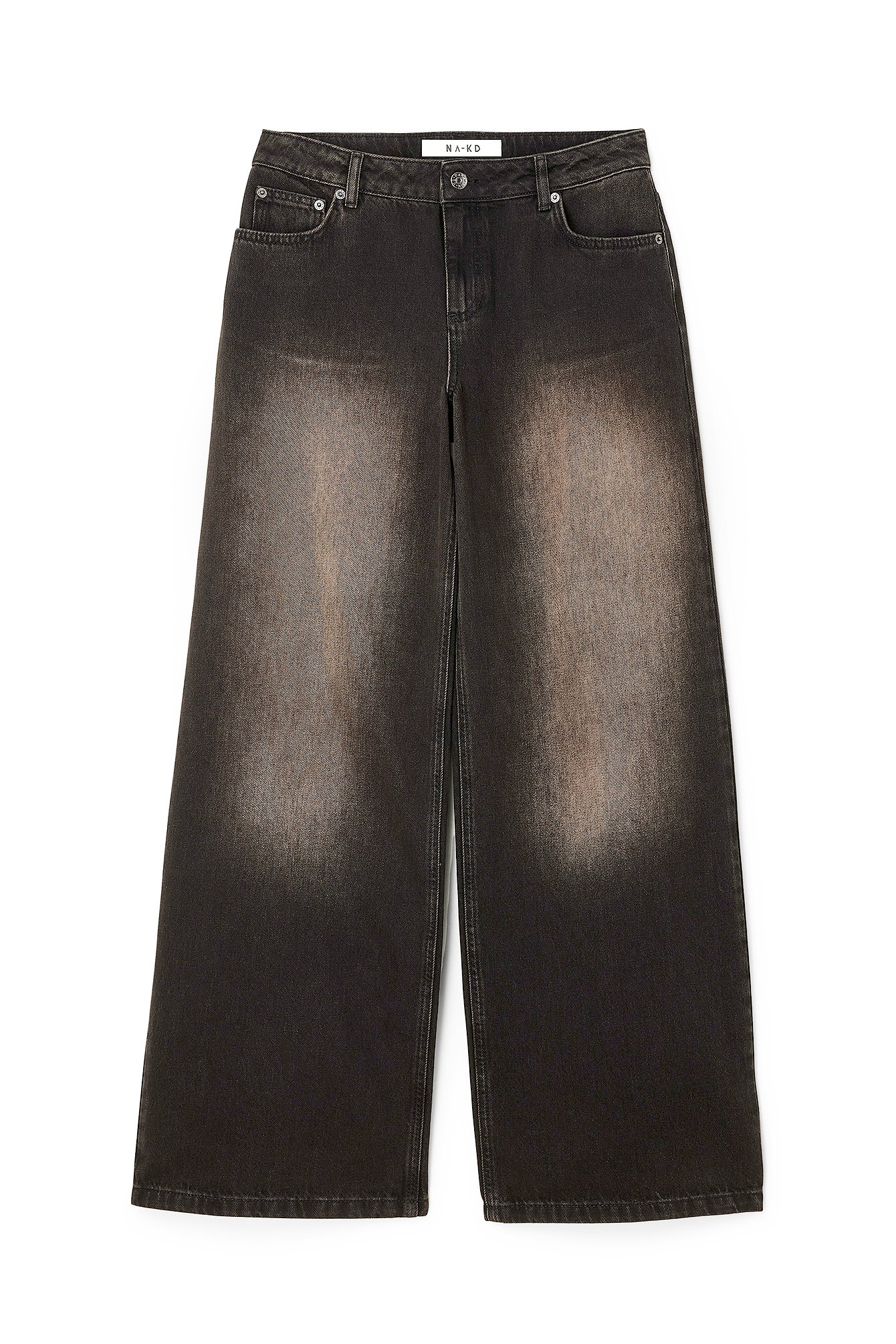 Lockere Jeans mit mittlerer Taille