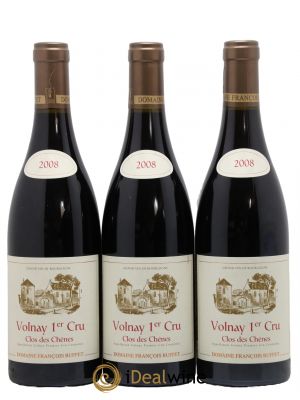 Volnay 1er Cru Clos des Chenes Domaine François Buffet 2008 - Lot de 3 Bouteilles