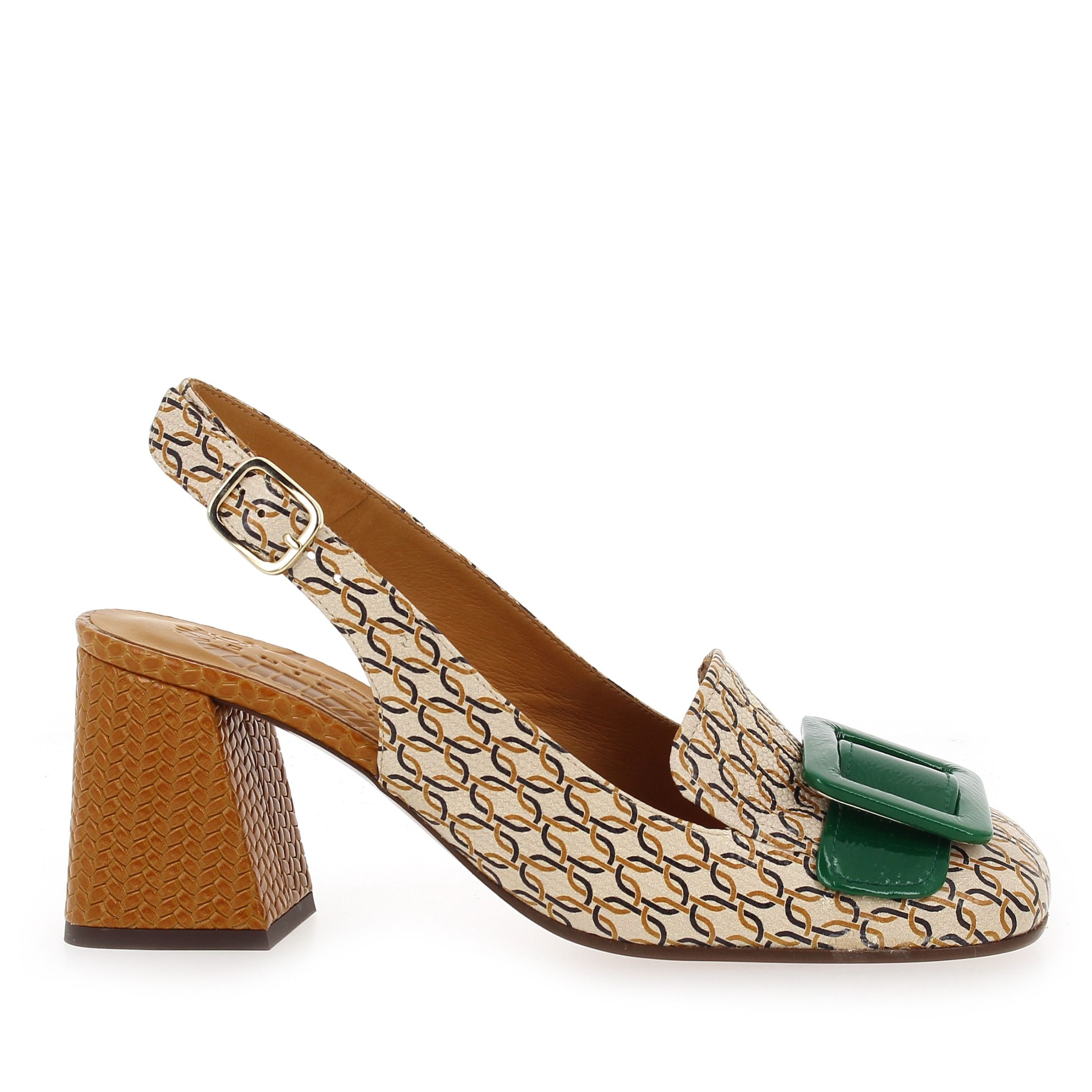 Chie Mihara  SUZAN - Beige Vert