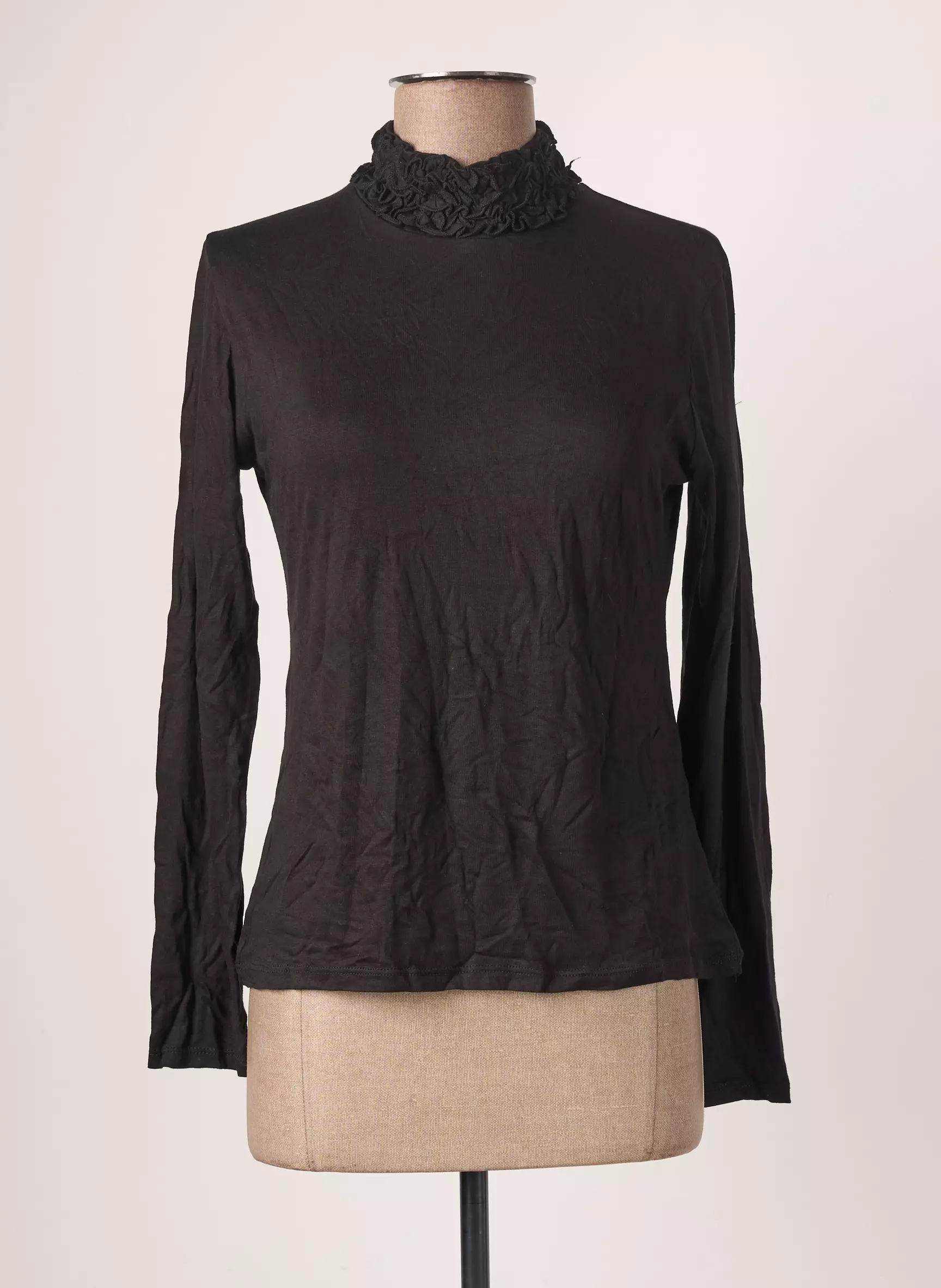 Blanc Boheme Sous Pulls 1 Femme couleur noir