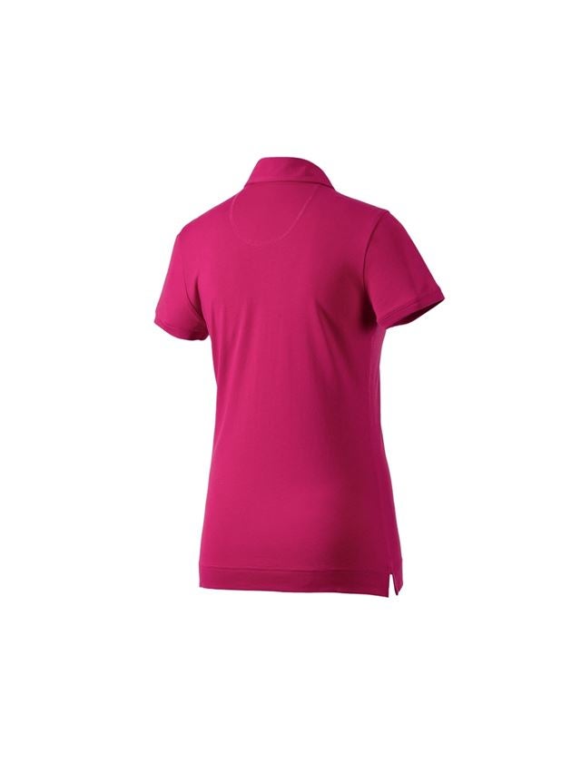 e.s. Polo-Shirt cotton stretch, Damen