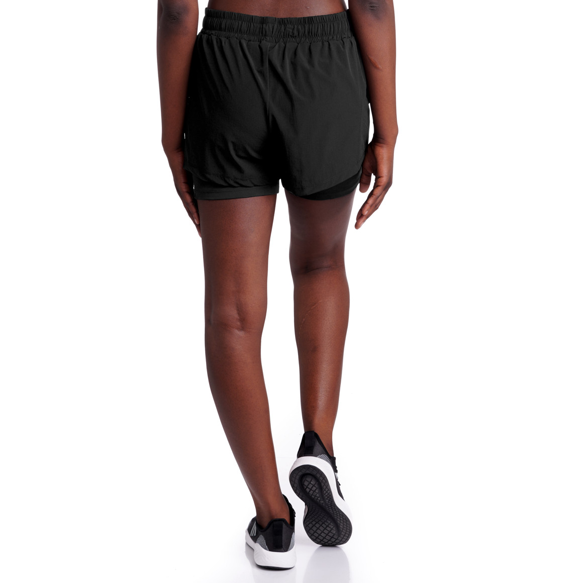 Damen Sport-Shorts zweilagig