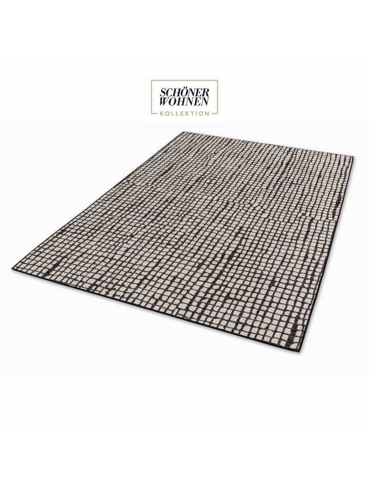Schöner Wohnen Kollektion Outdoor Teppich PARKLAND in Dunkelgrau günstig kaufen