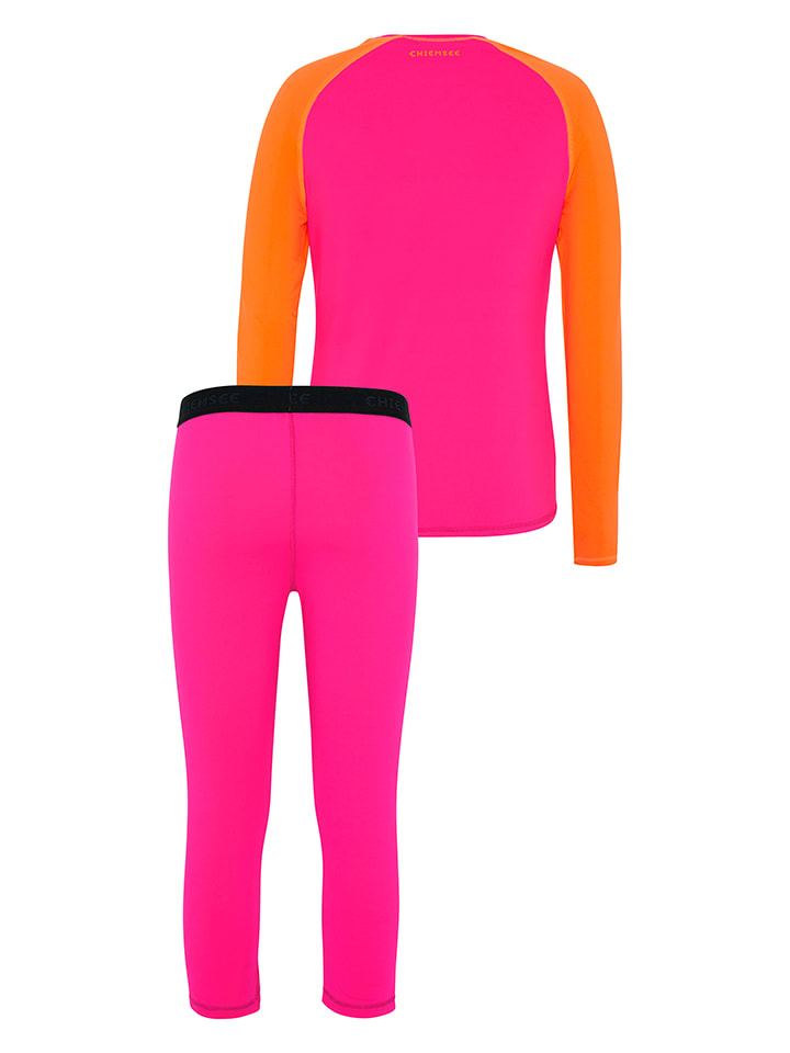 Chiemsee 2tlg. Sportwäsche-Set in Pink/ Orange günstig kaufen