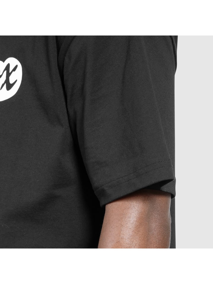 SMILODOX Unisex T-Shirt Macey in Schwarz günstig kaufen