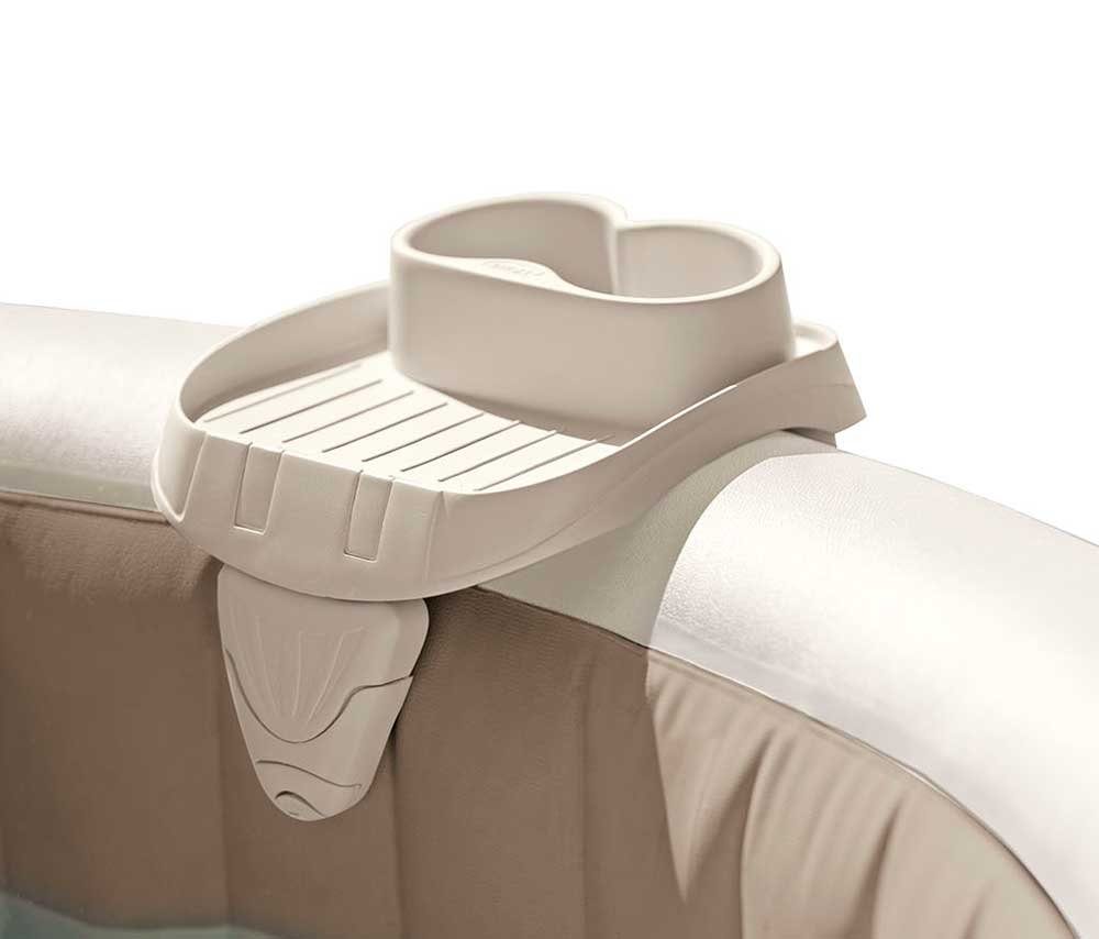 Intex Flaschenhalter, (1-St), 28500 Intex Spa Zubehör Komfort Getränkehalter 26x22x18cm Ablage